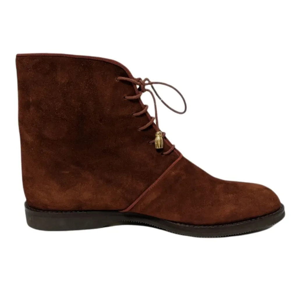 NWOB BOTTEGA VENETA Suede Ankle Booties 39.5